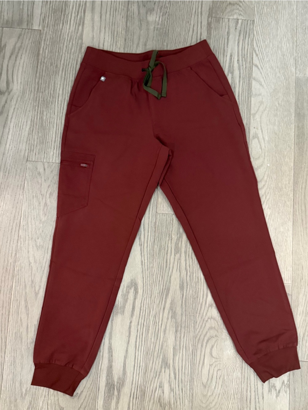 FIGS Zamora Jogger Scrub Pant Walnut Jogger Pants NWOT